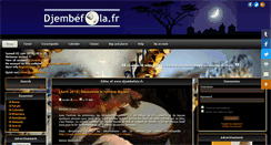 Desktop Screenshot of djembefola.fr